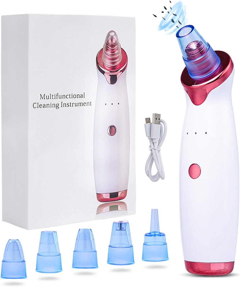 Vacuum Blackhead Remover Face Black Spots Cleaner White Dot Pimple Removal