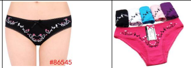 Pack of 5 Different Color Soft Cotton Panties