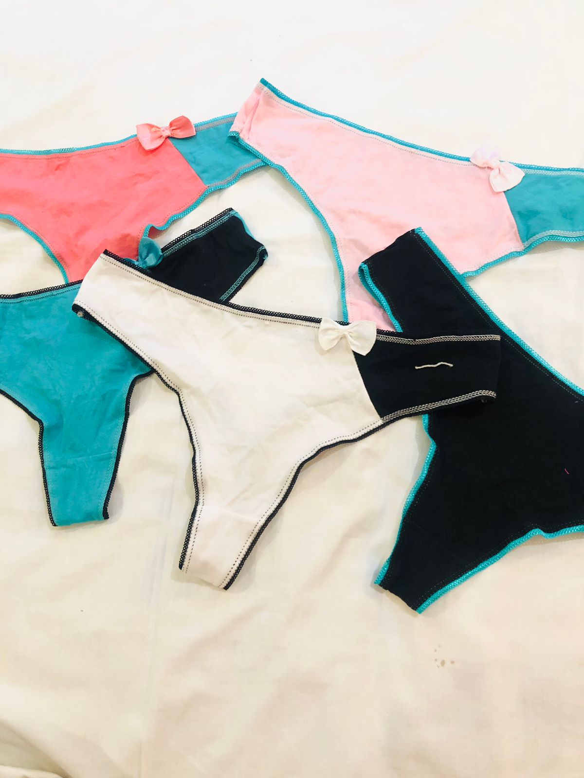 Pack of 5 colorful Cotton Panties