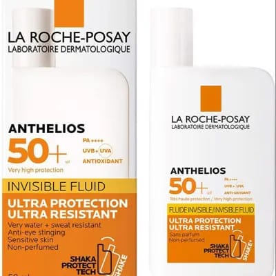 La Roche-posay Anthelios 50+ Invisible Fluid Sun Cream β 50 Ml
