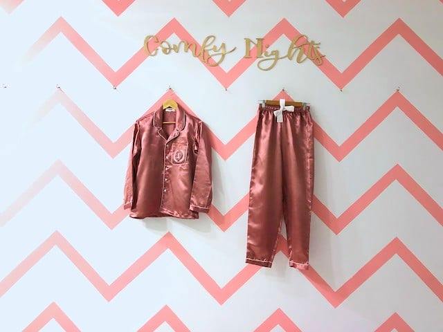 Personalize Satin Robe + Pj Set