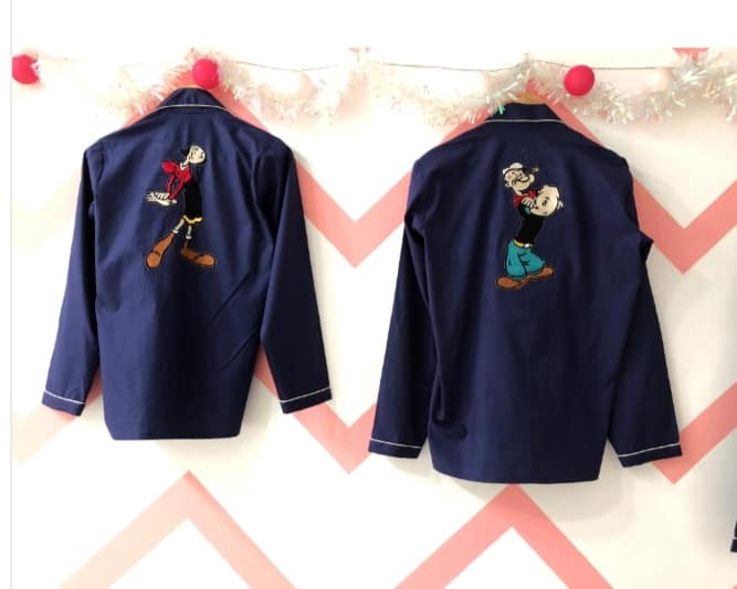 Popeye & Olive Couple Pj Set