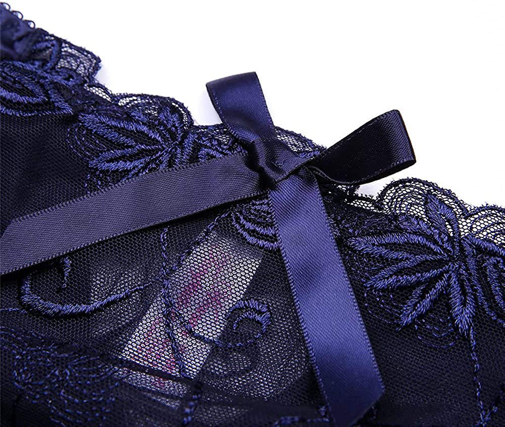 Hot & Sexy Net and Lace Bra Set