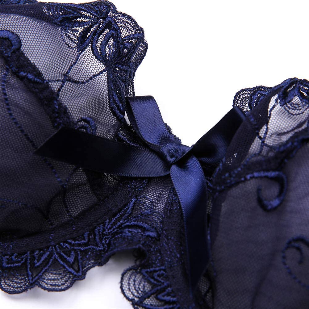 Hot & Sexy Net and Lace Bra Set