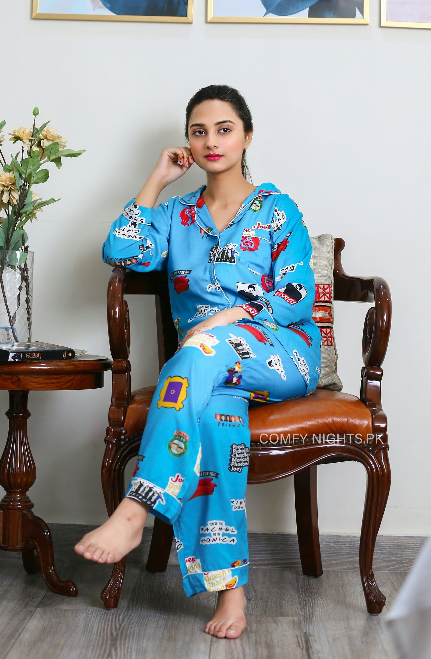 Friends Teal Edition Pj Set