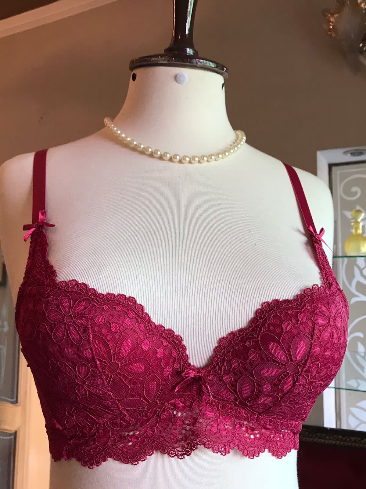 Full Coverage Lace Bra