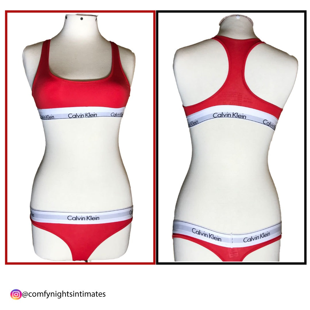 Calvin Klein Sports Bra Set