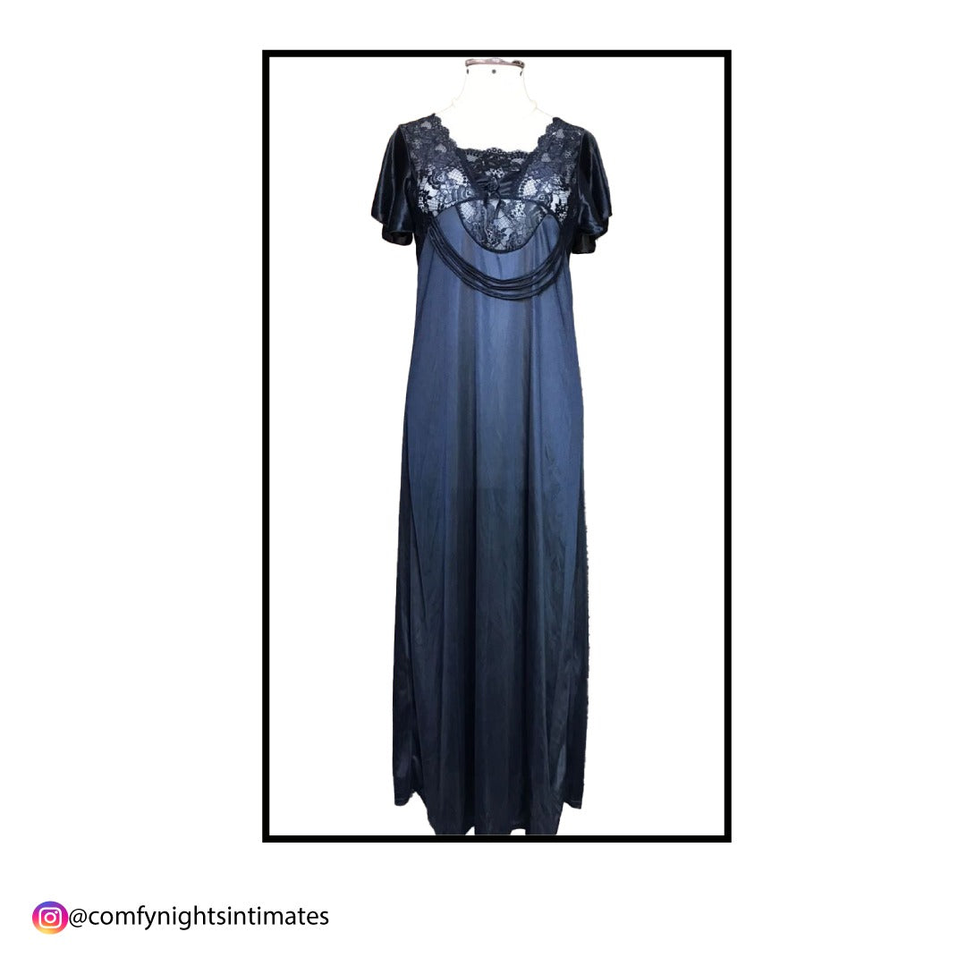 Long Net Free Size Nighty