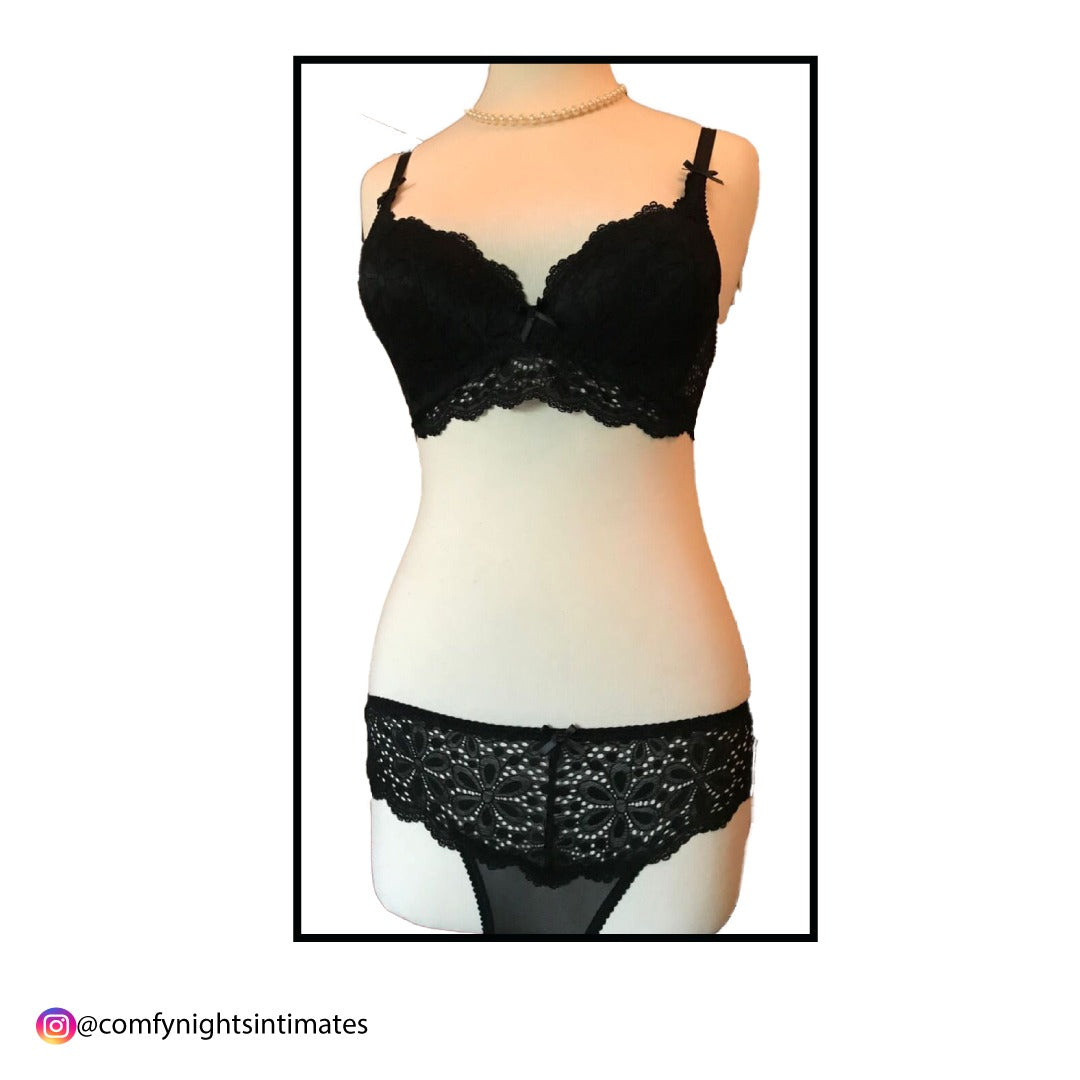 Full Coverage Lace Bra