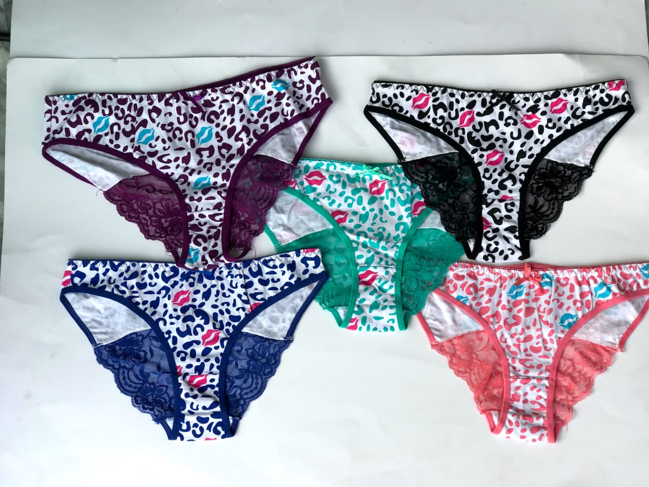 Pack of 5 Printed Cotton Panties