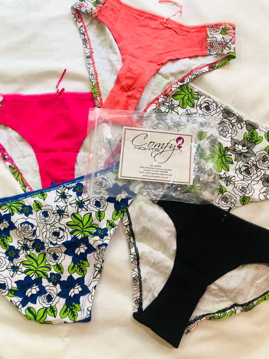 Pack of 5 Soft Cotton Panties