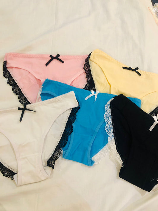 Pack of 5 Soft Cotton Panties
