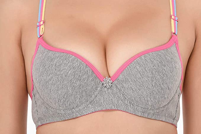 T-shirt Light Padded Colorful Bra