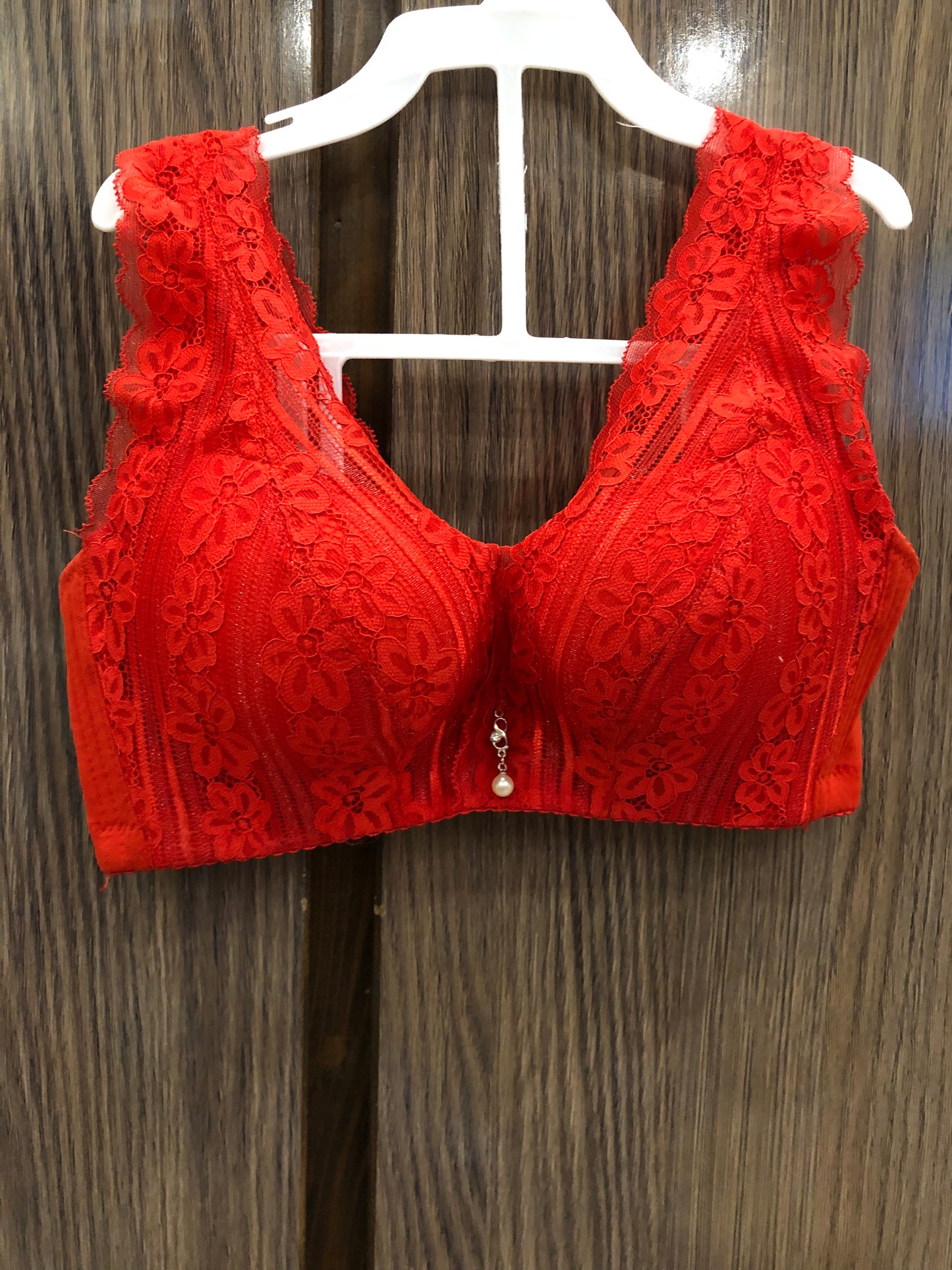 Double Padded Net Bra Set